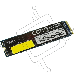 Твердотельный диск 500GB Silicon Power UD70, M.2 2280, PCI-E 3x4, [R/W - 3400/3000 MB/s]