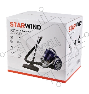 Пылесос Starwind SCV3450 2500Вт фиолетовый/серебристый
