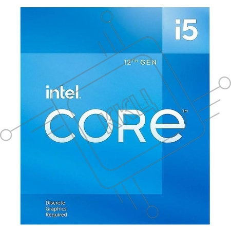 Процессор Intel Core i5-12400F Soc-1700 (CM8071504650609S RL5Z \ CM8071504555318S RL4W) (2.5GHz) OEM