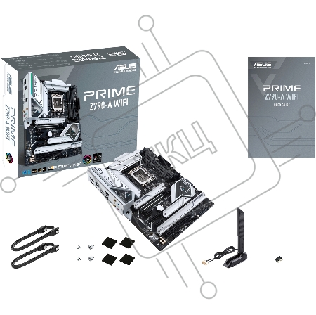 Материнская плата ASUS PRIME Z790-A WIFI Soc-1700 Intel Z790 4xDDR5 ATX AC`97 8ch(7.1) 2.5Gg RAID+HDMI+DP