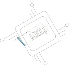 Лоток для SIM-карты Xiaomi Redmi 6 Pro синий