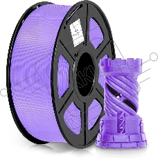 Пластик для принтера 3D Cactus CS-3D-PLA-1KG-PURPLE PLA d1.75мм 1кг L326м 1цв.