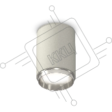 Светильник Ambrella Light XS6314022 SGR/PSL серый песок/серебро полированное MR16 GU5.3 (C6314, N6122)