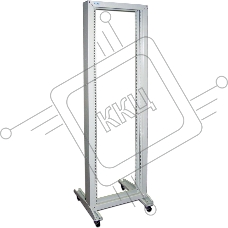 Стойка однорамная Lanmaster TWT-RACK1-42U 42U 600ммX600мм 150кг серый