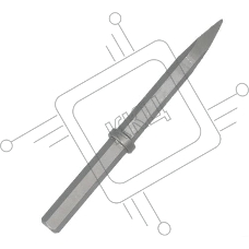 Долото MAKITA HEX28,6 D-17631  410мм