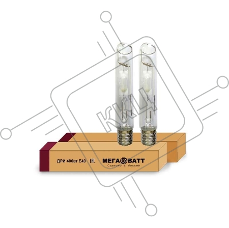 Лампа газоразрядная металлогалогенная ДРИ 400/4000К E40 (25) МЕГАВАТТ 02973
