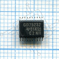 Микросхема gD75232PWR GD75232PW GD75232 75232 TSSOP-20 с разбора