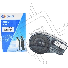 Картридж ленточный G&G GG-M21-750499 черный на белом 19.1x4.9 для Brady BMP21-PLUS, BMP21-LAB