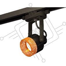 Светильник Ambrella light XT6602064 PBK/CF черный полированный/кофе MR16 GU10 (C6602, N6154)