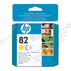 Картридж струйный HP №82 CH568A желтый для HP DJ 510 (28мл)