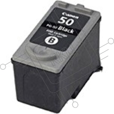 Картридж струйный PG-50Bk (0616B001), для Canon PIXMA MP150/MP160/MP170/MP180/MP450/MP460/MX300/MX310/iP2200, FAX-JX200/JX210 JX500/JX510,Черный, 300
