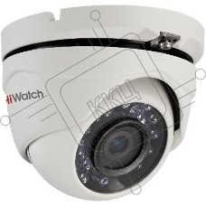 Камера видеонаблюдения HiWatch DS-T203(B) 2.8-2.8мм HD-CVI HD-TVI цветная корп.:белый
