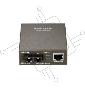 Сетевое оборудование D-Link DMC-F15SC/A1A Медиаконвертер из 100BASE-TX по витой паре в 100BASE-FX по одномодовому волокну (15 км, SC)