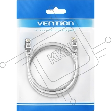 Патч-корд Vention прямой SFTP cat.6A, RJ45 - 0,5м. Серый