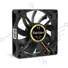Вентилятор для корпуса ExeGate EX08015B3P черный, 80 мм, 2000 об/мин, 21 дБ, 3 pin