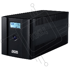Источник бесперебойного питания Powercom Raptor, OffLine, 1025VA/615W, Tower, 4xSchuko, LCD, USB