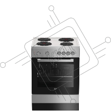 Электрическая плита Beko FSE 66000 GS серебристый