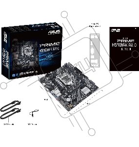 Материнская плата Asus PRIME H510M-K R2.0 Soc-1200 Intel H470 2xDDR4 mATX AC`97 8ch(7.1) GbLAN+VGA+HDMI