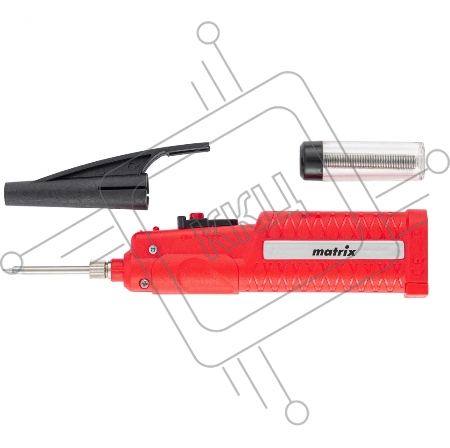 Паяльник беспроводной MATRIX 4.5 В, 8 Вт, 350С, припой 10г. 91352