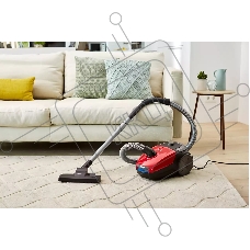 Пылесос Philips FC8243/09 красный, 750/900 Вт, уборка сухая, пылесборник мешок 3 л
