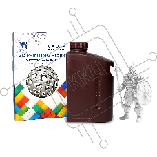 Фотополимерная смола NVPRINT высокой детализации 14K Standard Resin White  для 3D печати 1 кг (бут)