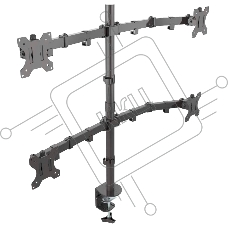 Кронштейн ONKRON D421E для четырех мониторов 13