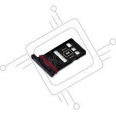 Лоток для SIM-карты Huawei Mate 20 Pro серый