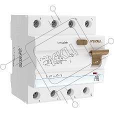 Устройство защитного отключения Werkel 3P+N 63 A 30m А АС  6 kА W914P636