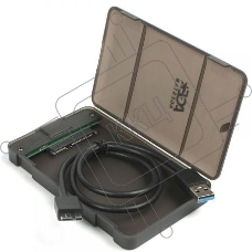 Внешний корпус для HDD/SSD AgeStar 31UBCP3 SATA пластик черный 2.5