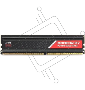 Память AMD 4GB DDR4 2666 DIMM (R744G2606U1S) Entertainment Series, Heat Shield, Black, Retail