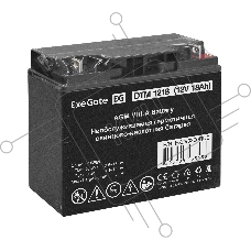 Батарея ExeGate DTM 1218 (12V 18Ah, клеммы F3 (болт М5 с гайкой))