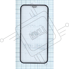 Защитное стекло 6D для Apple iPhone 12 mini черный