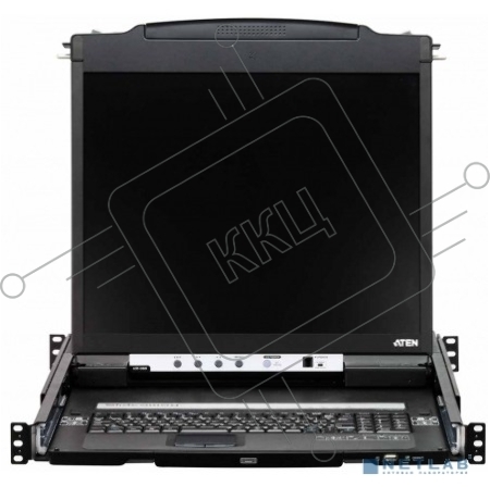 Квм консоль ATEN DUAL RAIL LCD PS/2-USB CONSOLE 19INCH (CL5800NR).