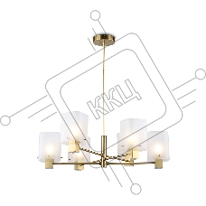 Люстра Ambrella light LH57031/6 BS/SM латунь/дымчатый E14/6 max 40W D690*690