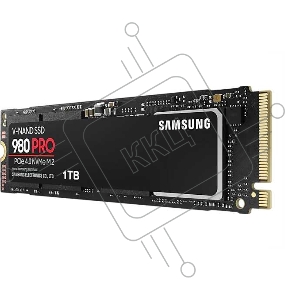 Накопитель SSD Samsung 1Tb M.2 (PCI-E NVMe) 980 PRO (R7000/W5000MB/s) (MZ-V8P1T0BW)
