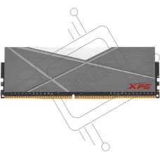 Оперативная память XPG Spectrix D50, DDR4, 16GB (1x16 GB), 3600 MHz, CL18, радиатор, RGB, серый