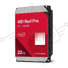 Жесткий диск Western Digital 22TB 7200 RPM, SATA 6 Gb/s, CMR, 512 MB Cache,  3.5