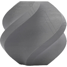 Пластик Bambu lab : PLA Lite plastic, color gray, on reusable spool