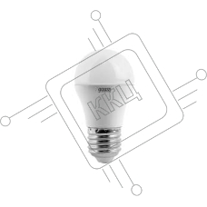 Лампа GAUSS LED Elementary Globe 6W E27 2700K Арт.LD53216