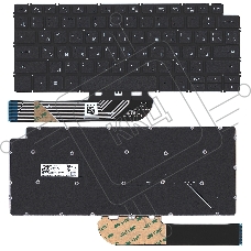 Клавиатура для ноутбука Dell 14-5390 черная Клавиатура для ноутбука Dell 14-5390 черная