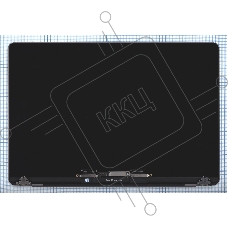 Матрица в сборе (дисплей) для MacBook Pro 16 Retina A2141 Late 2019 серый Space Gray