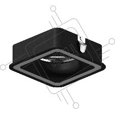 Насадка для корпуса светильника N7716 SBK черный песок 70*70mm H26mm Out2mm MR16