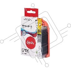 Струйный картридж Sakura 6476B001 (451XL GY ) для Canon, серый, 10,2 мл., 350 к.