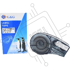 Картридж ленточный G&G GG-M210-750595WT черный на белом 19.1x6.4 для Brady M210/M211/M210-LAB