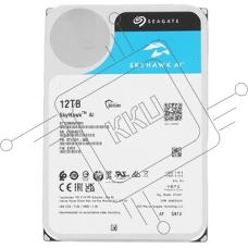Жесткий диск HDD Seagate SkyHawk AI 12Tb 7200rpm SATA 512Mb 3.5