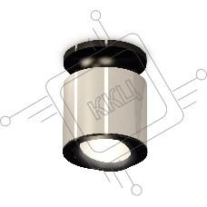 Светильник Ambrella Light XS7405020 PSL/PBK серебро полированное/черный полированный MR16 GU5.3 (N7926, C7405, N7002)