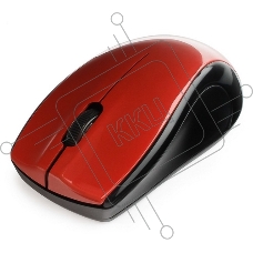 Мышь беспроводная Gembird MUSW-320-R красный, 1000 dpi, радиоканал, USB, кнопки - 3