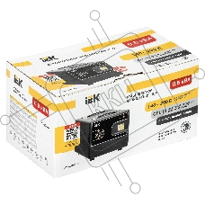 Стабилизатор напряжения 1ф 0.5кВА HUB переносной IEK IVS21-1-D05-13