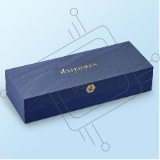 Ручка шариковая Waterman Hemisphere (CWS0920470) Steel CT M син. черн. подар.кор.