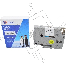 Картридж ленточный G&G GG-TZE231 черный на белом 12x8 для Brother 1010/1280/1280VP/2700VP